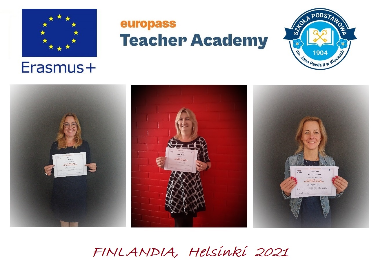 uczestniczki kursu w Finlandii w ramach projektu Erasmus +