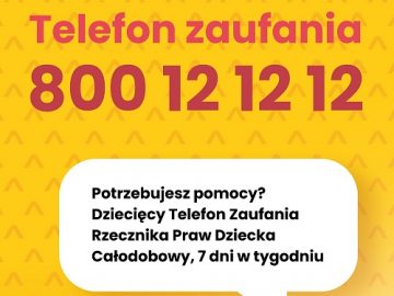 telefon zaufania numer