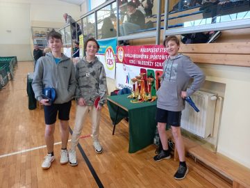 Igrzyska Młodzieży Szkolnej tenis stołowy drużynowy chłopców