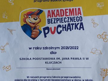 Test Bezpieczeństwa zdany na piątkę