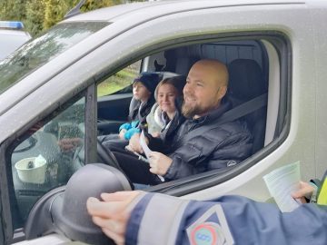 Bezpieczne przewożenie dzieci do szkoły SP Klucze