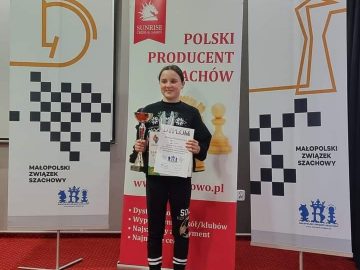 Dwa złote medale w szachach dla Blanki Polakiewicz