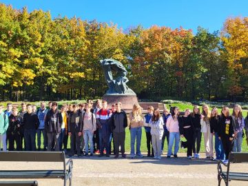 Wycieczka do Warszawy, październik 2022. SP Klucze