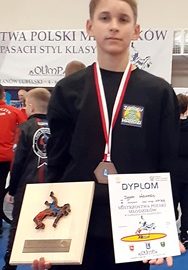 Igor Warwas brązowym medalistą Mistrzostw Polski w zapasach