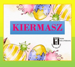 Kiermasz wielkanocny WTZ Lgota Wolbromska plakat