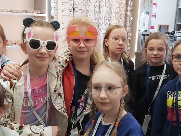 Wizyta u Optyka, klasa 2a, SP Klucze 2023