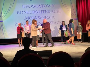 Wyróżnienie w konkursie „Moja wersja zakończenia książki”, SP Klucze 2023