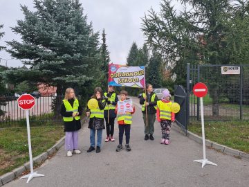 Bezpieczeństwo na parkingu szkolnym, SP Klucze 2023