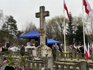 109 rocznica bitwy pod Krzywopłotami i Załężem, SP Klucze 2023