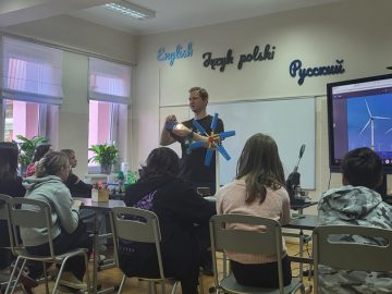 Warsztaty ekologiczne dotyczące odnawialnych źródeł energii, SP Klucze 2023