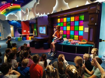 Wycieczka klasowa do Akademii Pana Kleksa, SP Klucze 2024