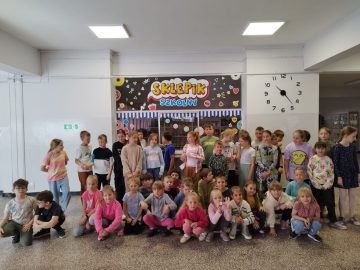 Wizyta przedszkolaków w naszej szkole, SP Klucze 2024