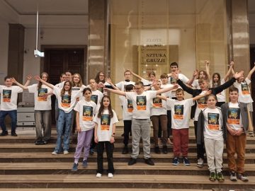 "Spotkania ze sztuką", Wizyta w Muzeum Narodowym w Krakowie, SP Klucze 2024