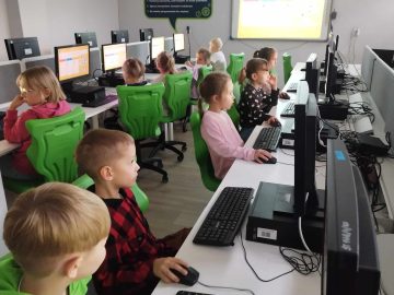 Lekcja informatyki dla przedszkolaków, SP Klucze 2024