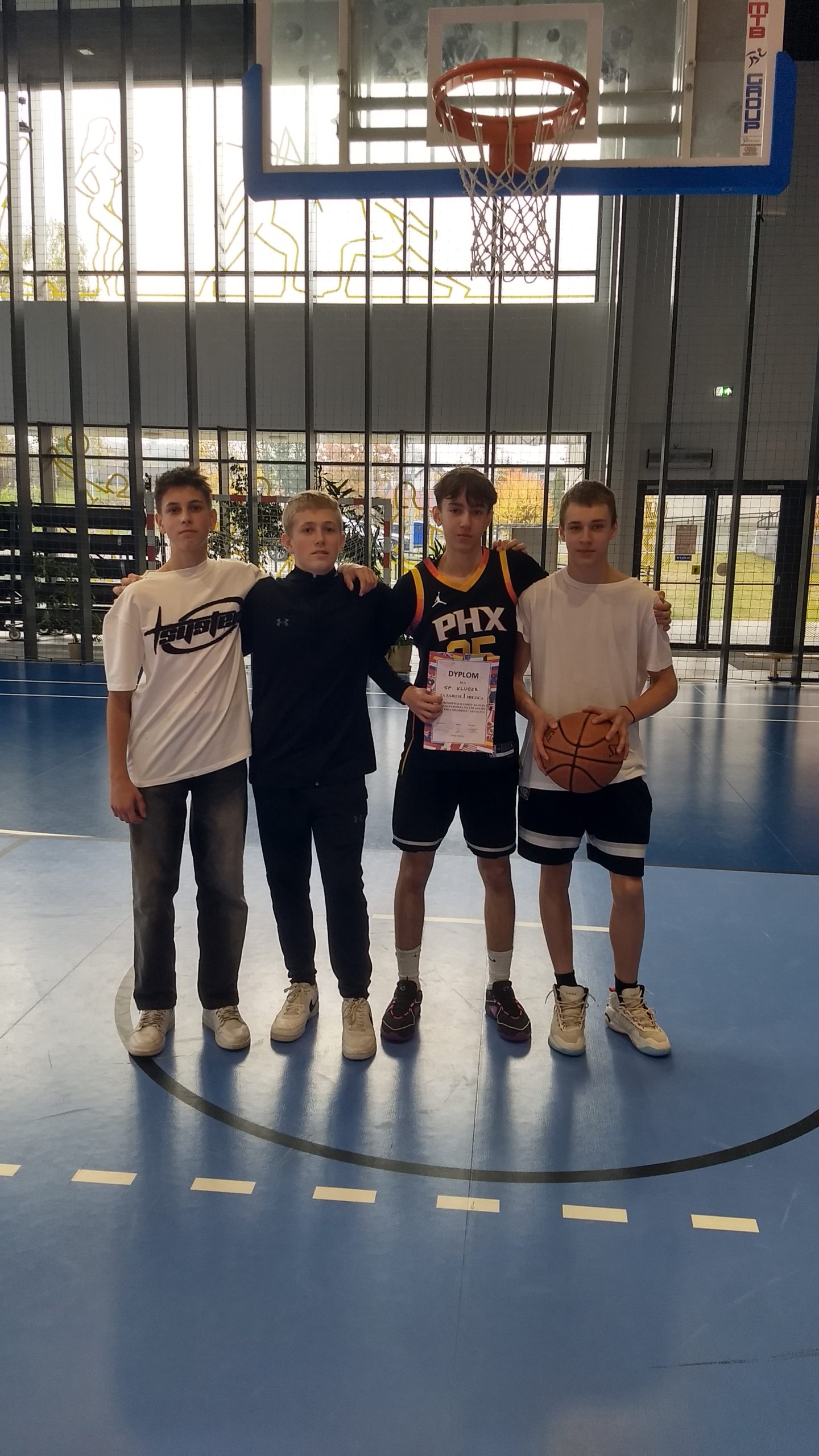 Gminne zawody w koszykówce 3x3, SP Klucze 2024