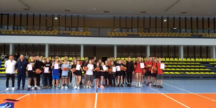 Gminne zawody w koszykówce 3x3, SP Klucze 2024