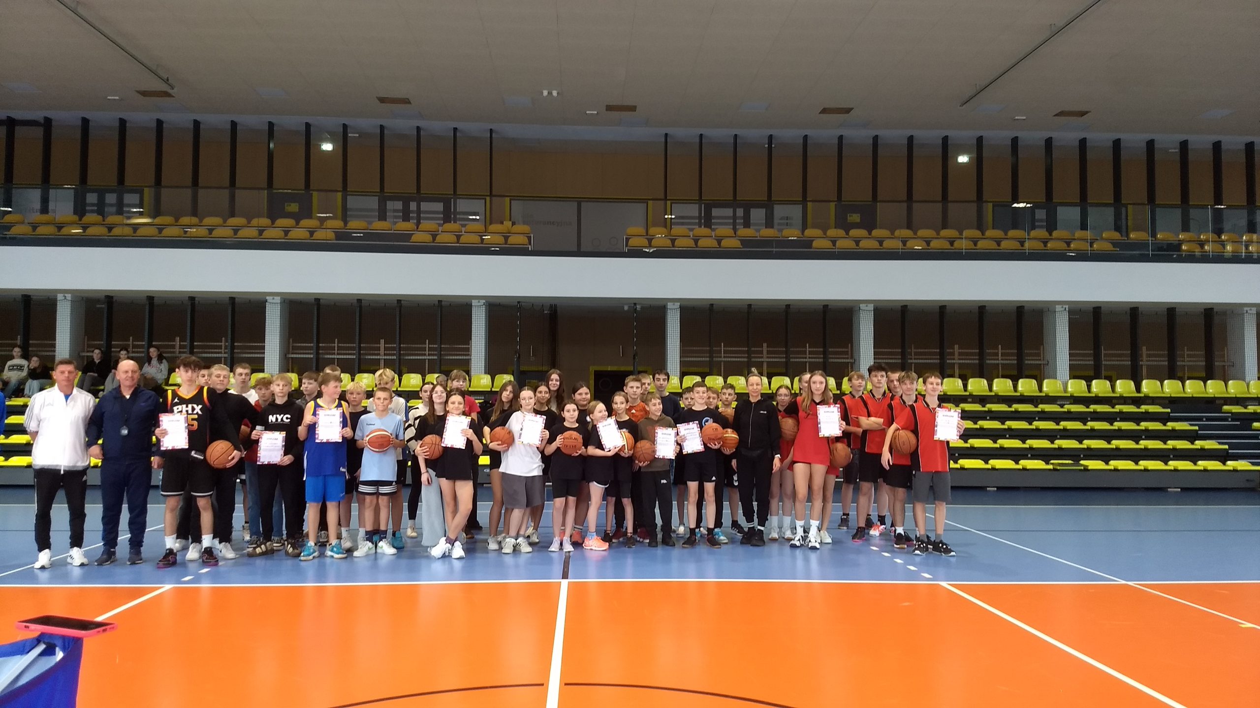 Gminne zawody w koszykówce 3x3, SP Klucze 2024