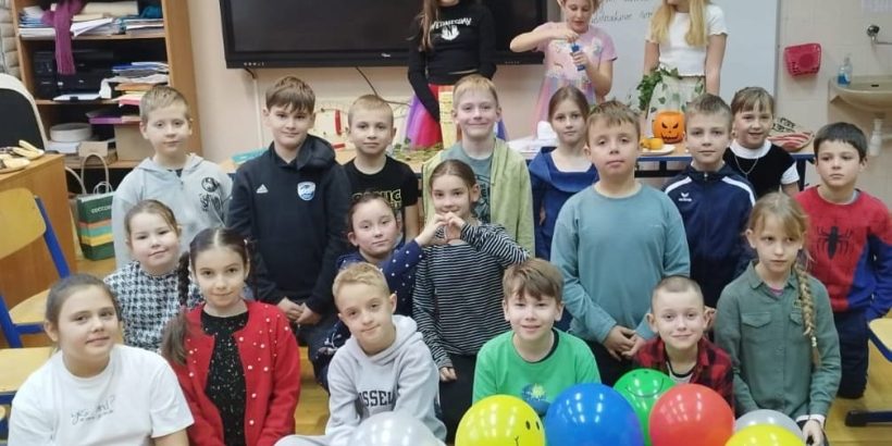 Andrzejki w klasach I - III, SP Klucze 2024