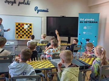 Podsumowanie zajęć szachowych w pierwszym półroczu, SP Klucze 2025