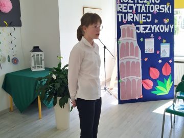 VI edycja Powiatowego Muzyczno – Recytatorskiego Turnieju Językowego LINGWISTYCZNA WIEŻA BABEL, SP Klucze 2025