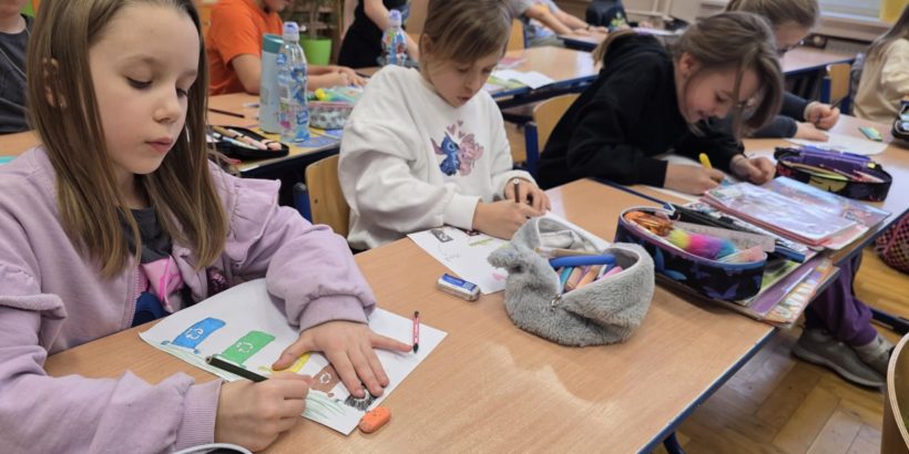 Pierwsze zajęcia ekologiczne w klasie II – Ekoczynni II - Fundacja Orlen, SP Klucze 2026