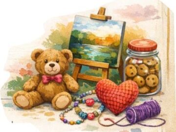 Link prowadzi do postu Zbieramy rękodzieło na leczenie dla Hani