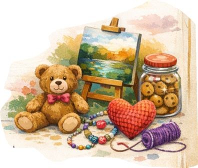 Link prowadzi do postu Zbieramy rękodzieło na leczenie dla Hani