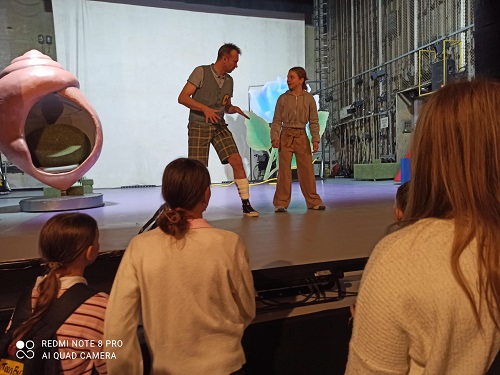 Link prowadzi do artykułu Warsztaty z aktorem teatralnym, SP Klucze 2026
