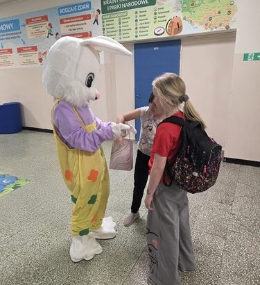 Link prowadzi do Wizyta Królików Wielkanocnych, SP Klucze 2026