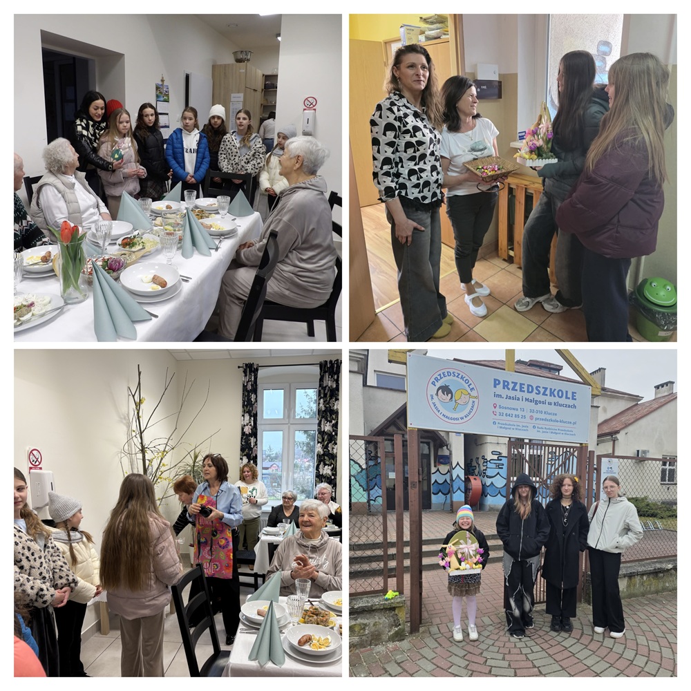 życzenia wielkanocne od Uczniów naszej szkoły