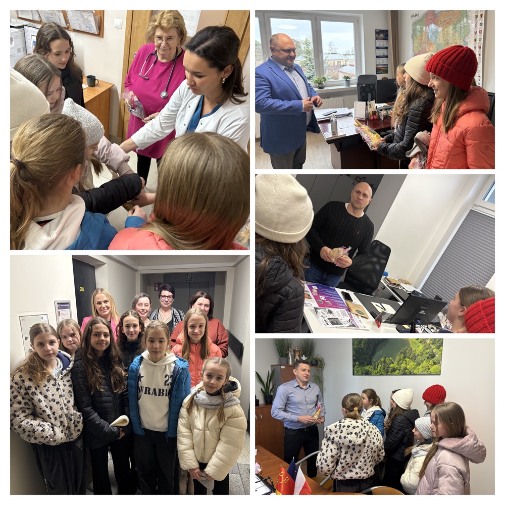 życzenia wielkanocne od Uczniów naszej szkoły