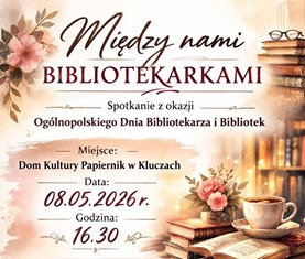 Link prowadzi do artykułu Między nami Bibliotekarzami, SP Klucze 2026