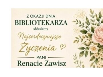 Link prowadzi do artykułu Życzenia z okazji Dnia Bibliotekarza, SP Klucze 2026
